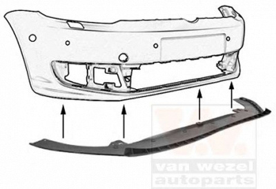 VAN WEZEL 5735500 -  Спойлер
